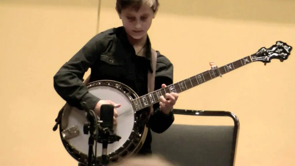 10 Year Old Banjo Player