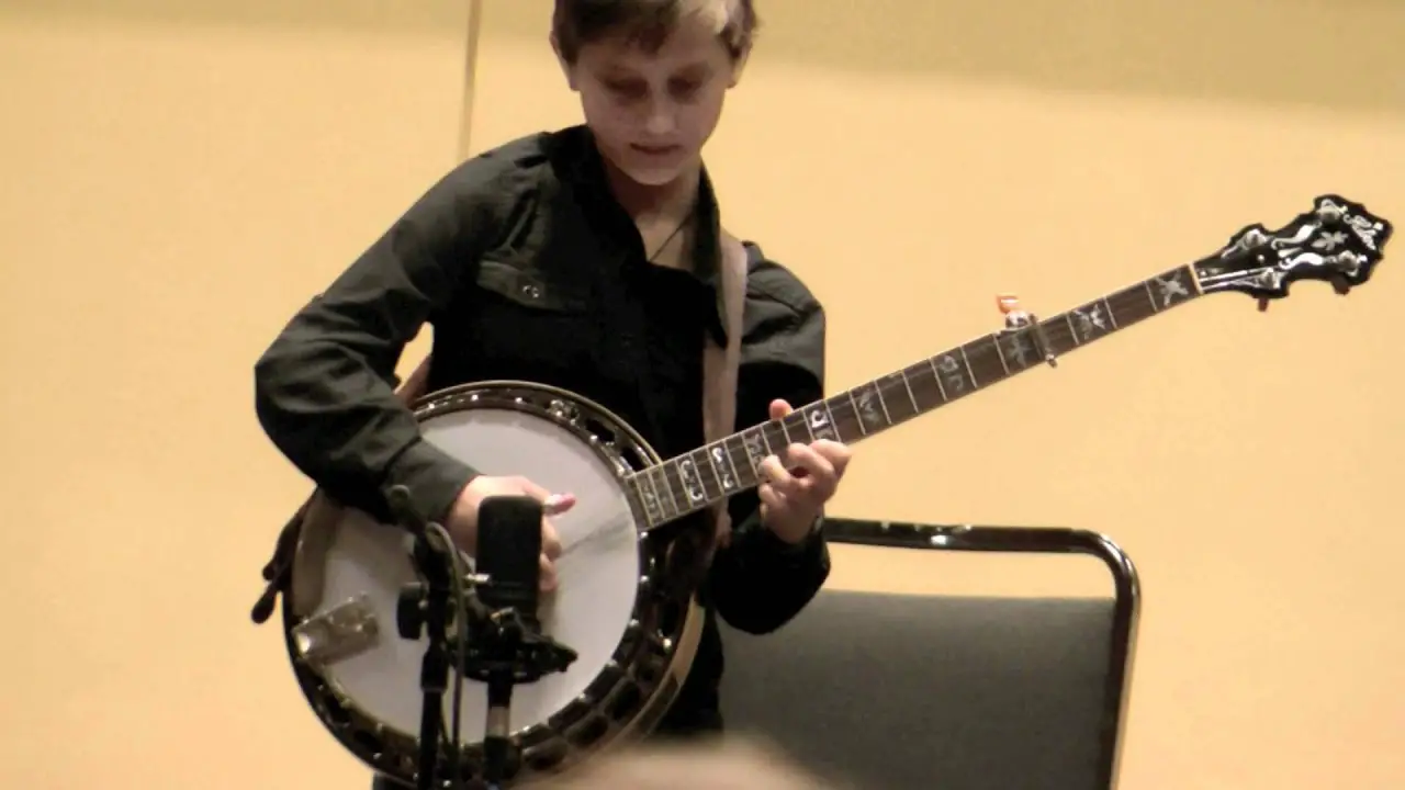 10 Year Old Banjo Player